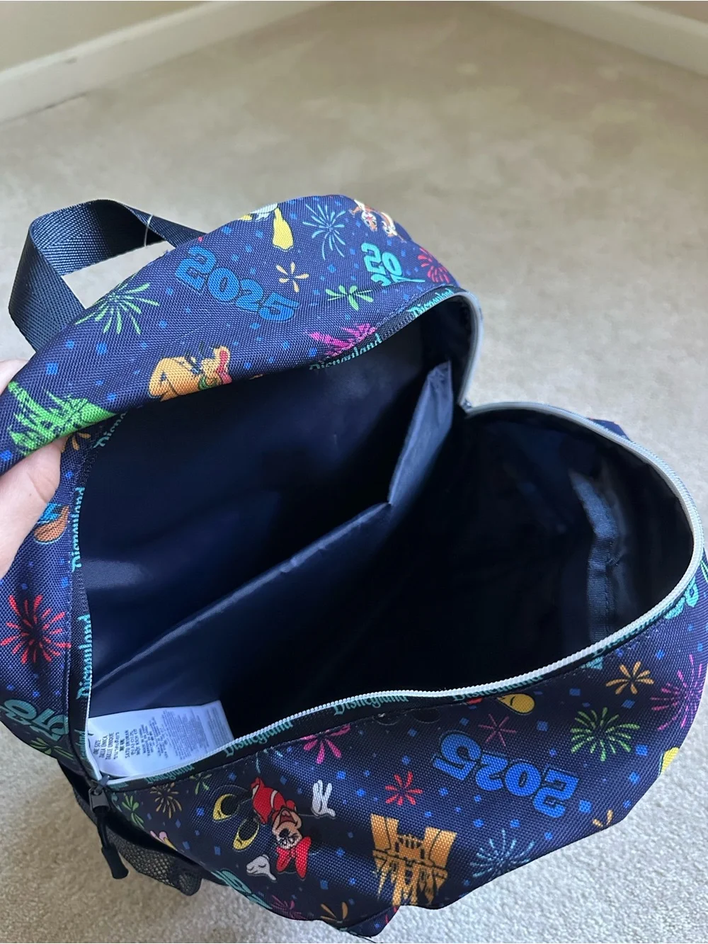 Disney 2025 Navy Backpack